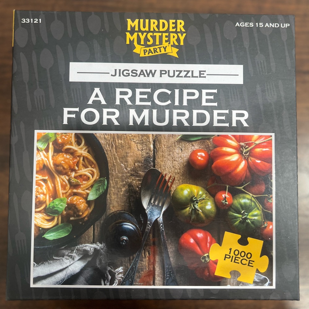 Jigsaw Puzzle - A Recipe for Murder - 1000 Piece